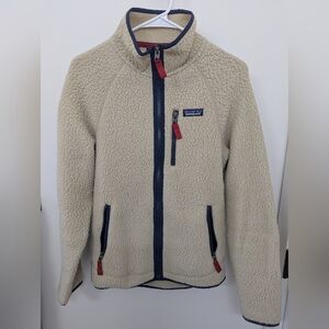 Patagonia Cream Fleece Jacket